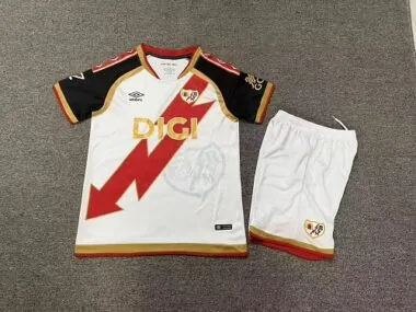 Rayo Vallecano 2026/27 Home Kids Kit 16-28