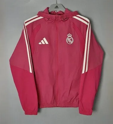 Real Madrid 2026/27 Pink Windbreaker S-2XL