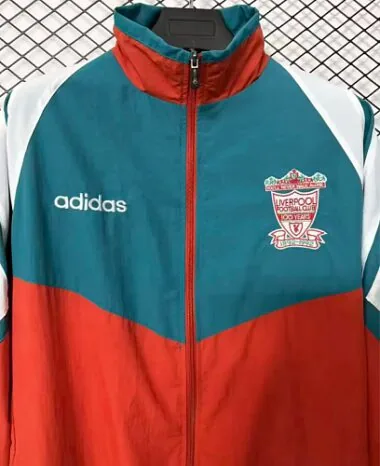 Liverpool 1993 Orange and Green Retro Windbreaker (S-2XL)