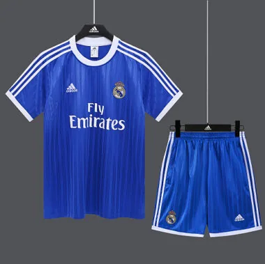Real Madrid 2026/27 Blue Retro-Inspired Training Kit S-2XL