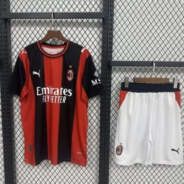 AC Milan 2026/27 Home Jersey and Shorts Set S-2XL