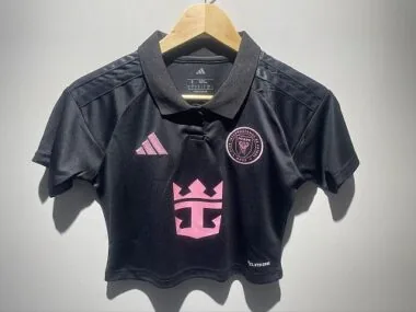 Inter Miami CF 2026/27 Away Crop Top Jersey for Women S-2XL