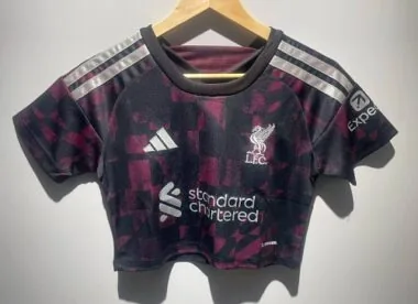 Liverpool 2026/27 Third Crop Top Jersey for Women S-2XL