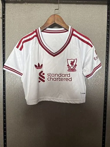 Liverpool 2026/27 Away Crop Top Jersey for Women S-2XL