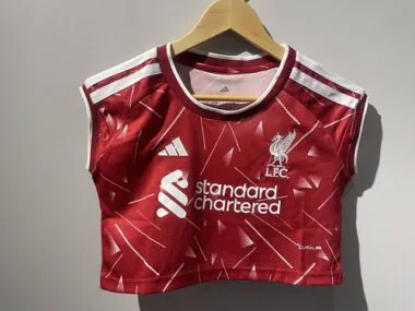 Liverpool 2026/27 Home Sleeveless Crop Top Jersey for Women S-2XL