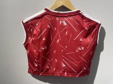 Liverpool 2026/27 Home Sleeveless Crop Top Jersey for Women (S-2XL)