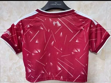 Liverpool 2026/27 Home Crop Top Jersey for Women (S-2XL)