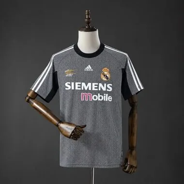 Real Madrid 2002/03 Goalkeeper Retro Jersey S-2XL