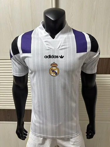 Real Madrid 2026/27 White EQT Player Version Jersey S-2XL