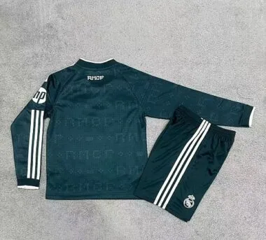 Real Madrid 2026/27 Away Long Sleeve Kids Kit 16-28