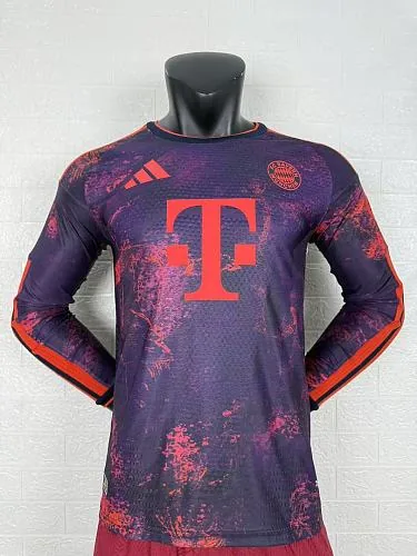Bayern Munich 2026/27 Third Player Version Long Sleeve Jersey S-2XL