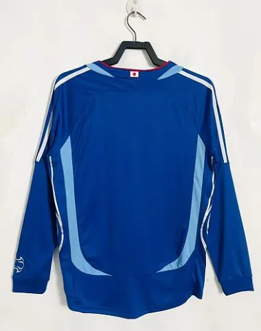 Japan 2006 Home Long Sleeve Retro Jersey (S-2XL)