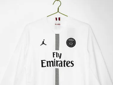 Paris Saint-Germain 2018/19 Champions League White Long Sleeve Retro Jersey (S-2XL)