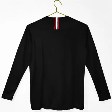 Paris Saint-Germain 2018/19 Champions League Black Long Sleeve Retro Jersey (S-2XL)