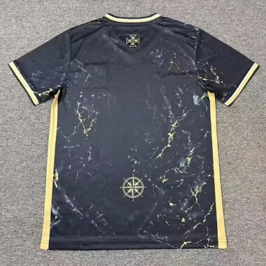Portugal 2026/27 Black and Gold Sailing Ship Graphic Jersey (S-XXL)
