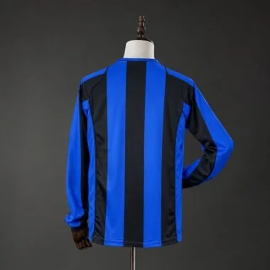 Inter Milan 2004/05 Home Long Sleeve Retro Jersey (S-XXL)