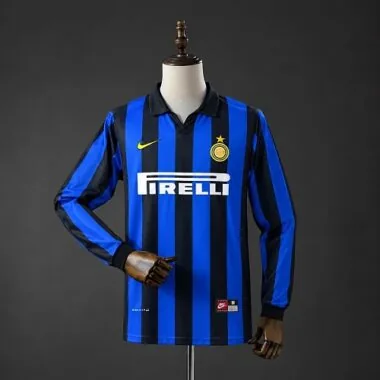 Inter Milan 1998/99 Home Long Sleeve Retro Jersey S-XXL