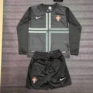 Portugal 2012 Third Long Sleeve Retro Kids Kit 16-28