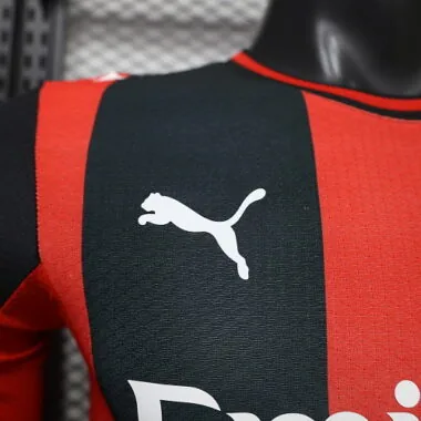 AC Milan 2026/27 Home Long Sleeve Player Version Jersey (S-2XL)