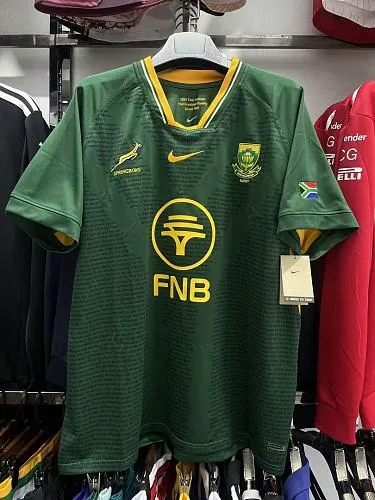 South Africa Springboks 2026/27 Home Rugby Jersey S-5XL