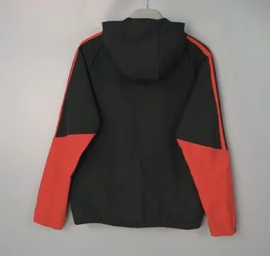 Manchester United 2026/27 Black and Red Windbreaker (S-3XL)