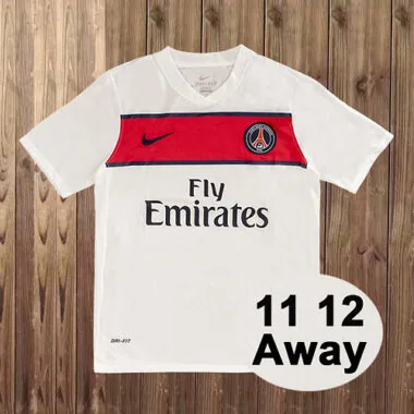 Paris Saint-Germain 2011/12 Away Retro Jersey S-2XL