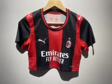 Inter Milan 2026/27 Home Crop Top Jersey for Women S-2XL