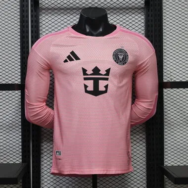 Inter Miami CF 2026/27 Messi Home Long Sleeve Player Version Jersey