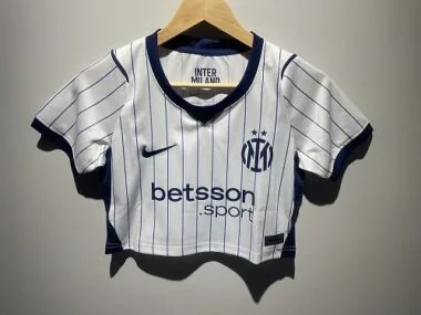 Inter Milan 2026/27 Away Crop Top Jersey for Women S-2XL