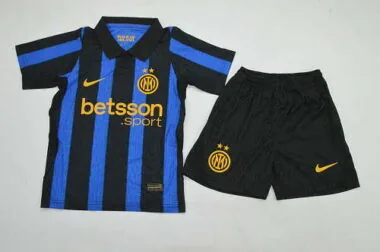Inter Milan 2026/27 Home Player Version Kids Kit 16-28