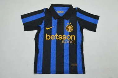Inter Milan 2026/27 Home Player Version Kids Kit 16-28
