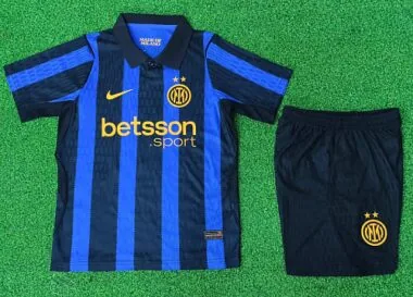 Inter Milan 2026/27 Home Player Version Kids Kit 16-28