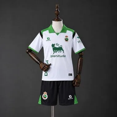 Racing de Santander 2026/27 Home Kid kit Size 16-28