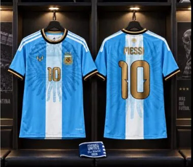 Argentina 2026/27 Messi Last Match Jersey Size S-4XL