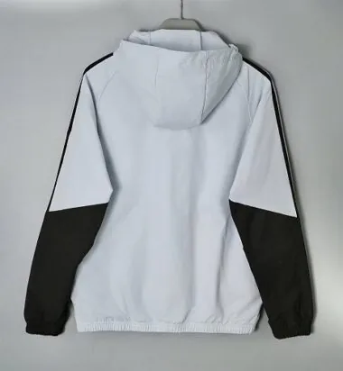 Real Madrid 2026/27 Black and White Windbreaker (S-2XL)
