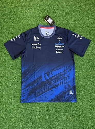 Williams F1 2026 Blue and Black Team Shirt S-4XL