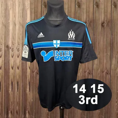Olympique de Marseille 2014/15 Third Retro Jersey S-2XL