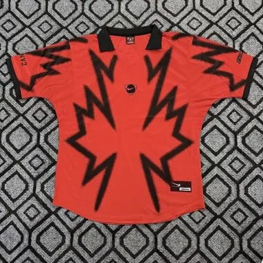2026 Canada x Travis Scott Cactus Jack Total 90 Retro Orange Jersey S-4XL