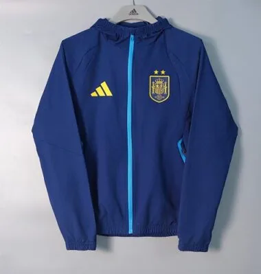 Spain 2026 Dark Blue Windbreaker S-2XL