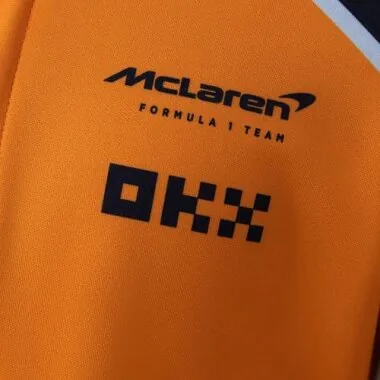 McLaren F1 2025 Orange Polo Shirt S-5XL