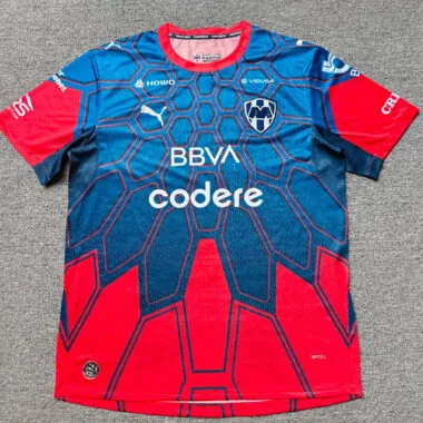 Monterrey 2026/27 Blue and Red Goalkeeper Player Version Jersey S-2XL