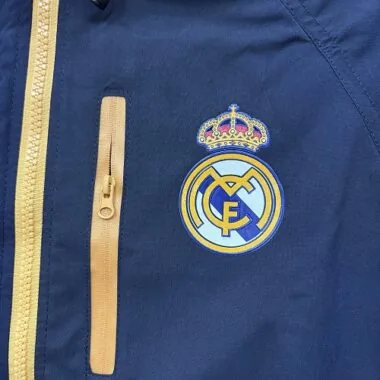 Real Madrid 2026/27 Dark Blue Windbreaker (S-3XL)