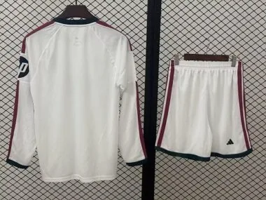 Real Madrid 2026/27 Home Long Sleeve Jersey and Shorts Set (S-2XL)