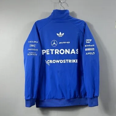 Mercedes F1 2026 Blue Windbreaker (S-3XL)