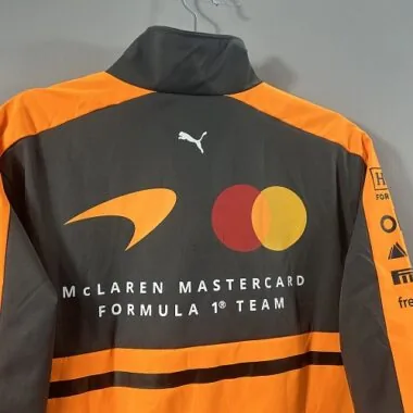 McLaren F1 2026 Orange and Black Windbreaker (S-3XL)