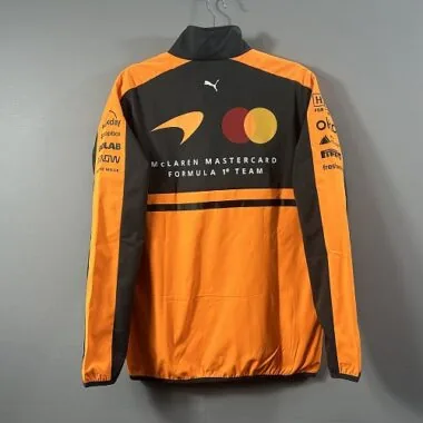 McLaren F1 2026 Orange and Black Windbreaker (S-3XL)