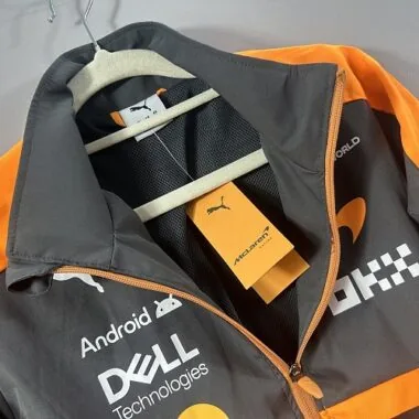 McLaren F1 2026 Orange and Black Windbreaker (S-3XL)