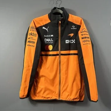 McLaren F1 2026 Orange and Black Windbreaker (S-3XL)