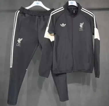Liverpool 2026/27 Black and White Tracksuit S-2XL