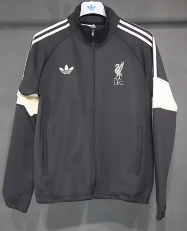 Liverpool 2026/27 Black and White Tracksuit (S-2XL)